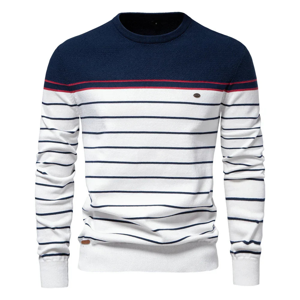 MP® | Pull pour hommes avec design rayé