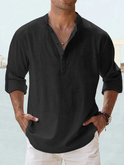Leon - Chemise en Lin Respirante