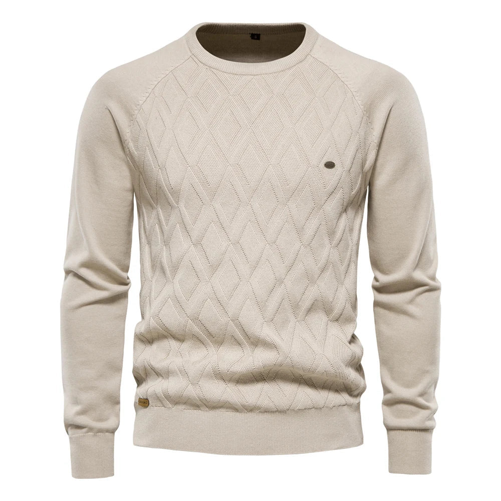 MP® | Pull pour homme avec design à carreaux