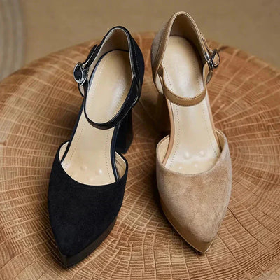 Celeste Élégante Mary Janes