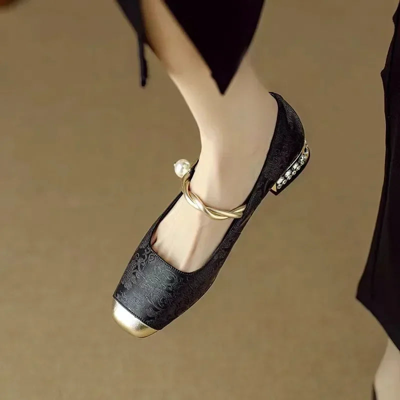 Mestelle Cuir Mary Jane