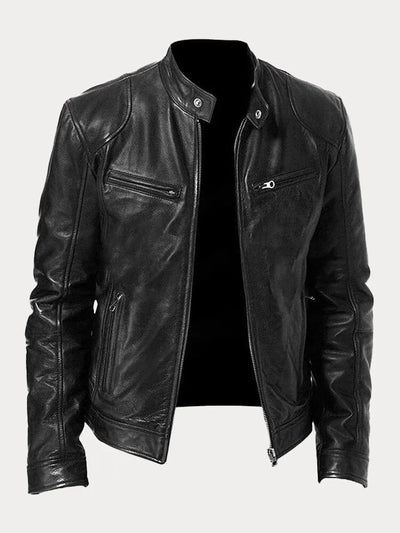 Leif™ – Veste Casual en Cuir : Style Intemporel et Confort