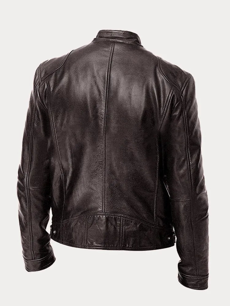 Leif™ – Veste Casual en Cuir : Style Intemporel et Confort
