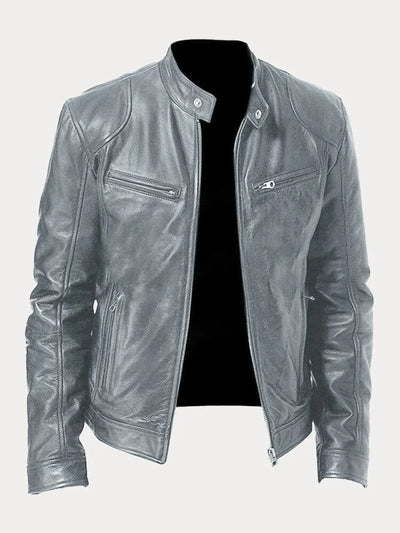 Leif™ – Veste Casual en Cuir : Style Intemporel et Confort