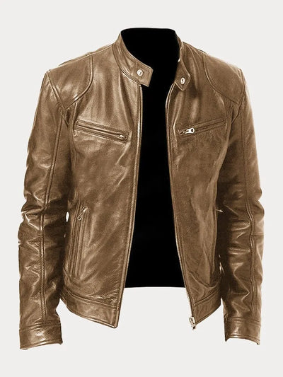 Leif™ – Veste Casual en Cuir : Style Intemporel et Confort