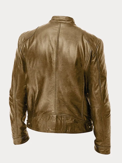 Leif™ – Veste Casual en Cuir : Style Intemporel et Confort
