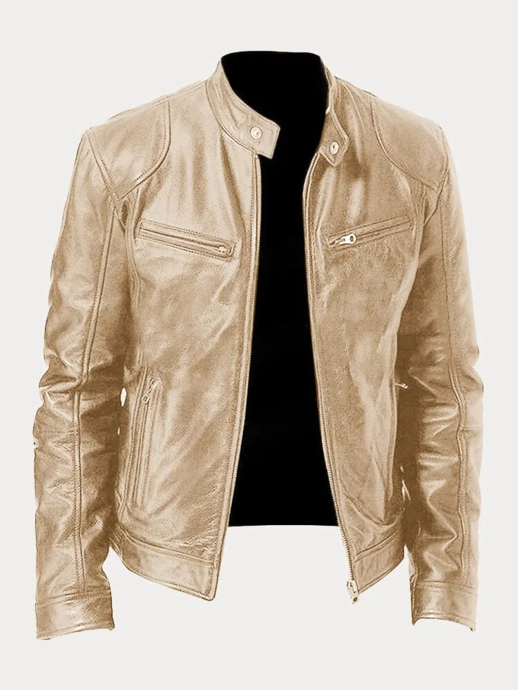 Leif™ – Veste Casual en Cuir : Style Intemporel et Confort