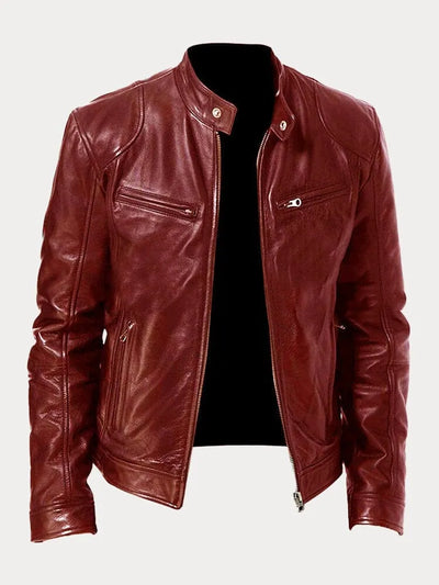 Leif™ – Veste Casual en Cuir : Style Intemporel et Confort