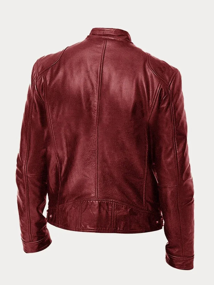 Leif™ – Veste Casual en Cuir : Style Intemporel et Confort