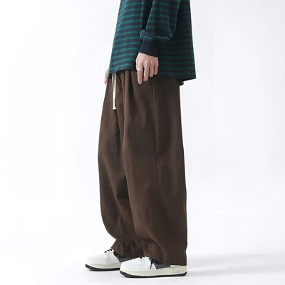 Paolino - Pantalons Élégants à Coupe Large