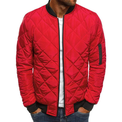 Dale | Veste en coton avec motif en losange