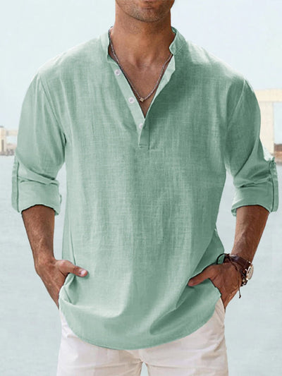 Leon - Chemise en Lin Respirante