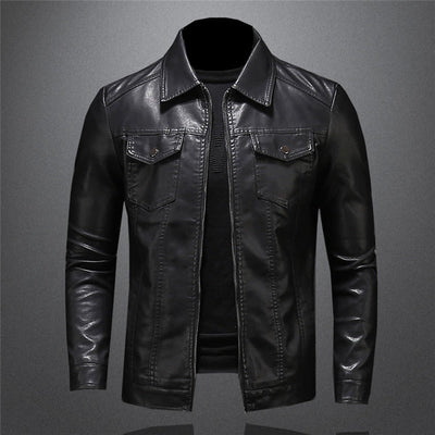 Simon | Veste en Cuir Artisanale pour Homme