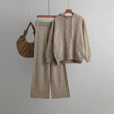 ROSALINDA | Ensemble super confortable en tricot surdimensionné