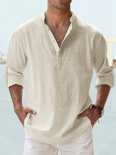 Leon - Chemise en Lin Respirante