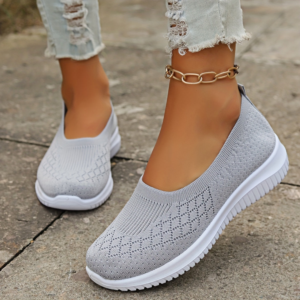 Sofina - Chaussures à enfiler respirantes pour femmes