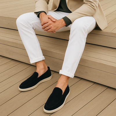 Mocassins en Suède Élégants
