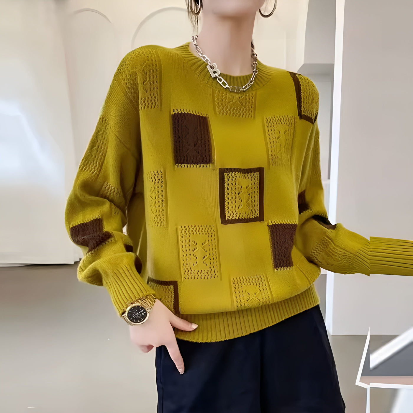 Alida – Pull en tricot