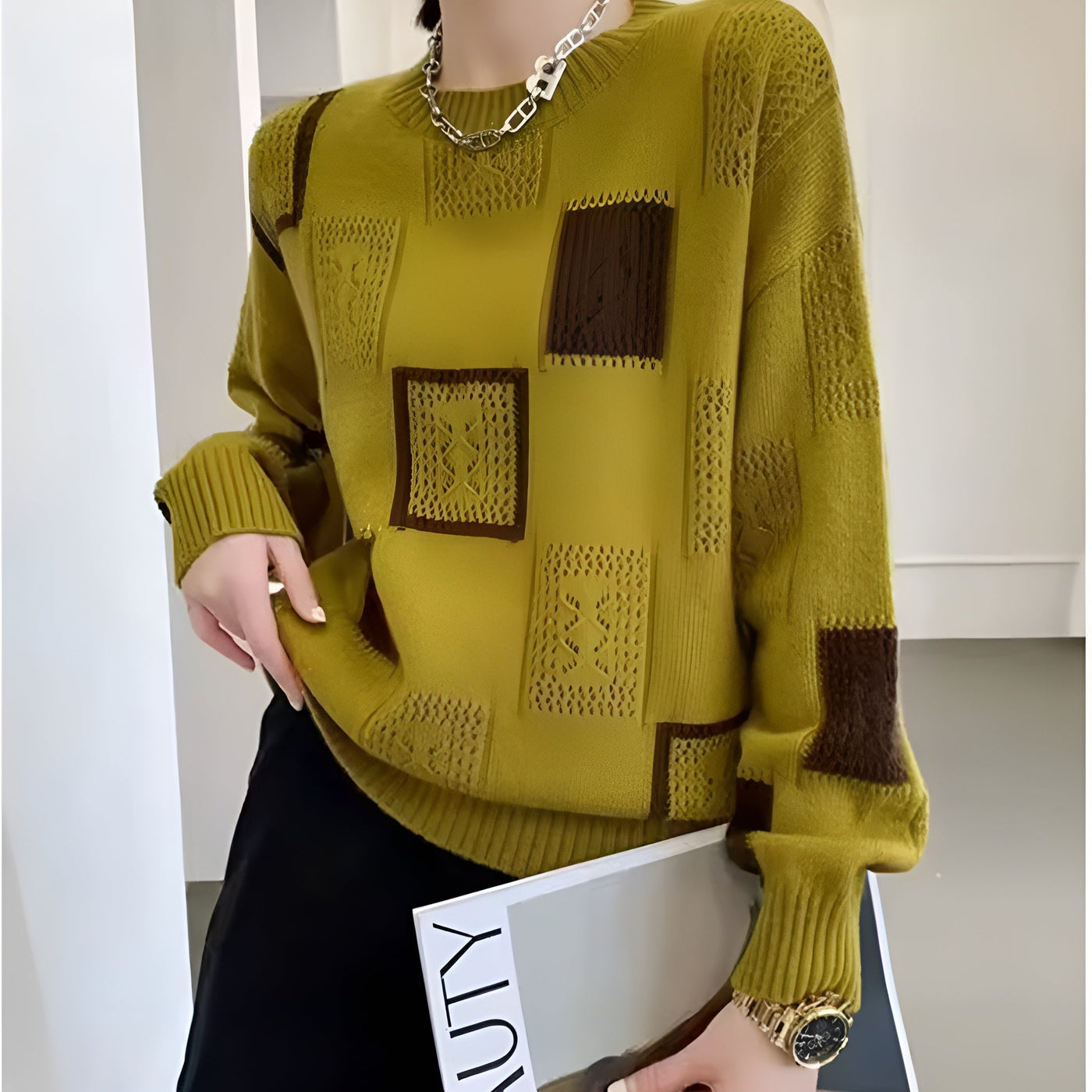 Alida – Pull en tricot