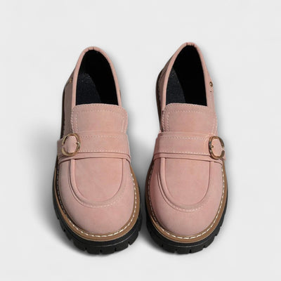 Lora – Mocassins Décontractés à Bout Ronde