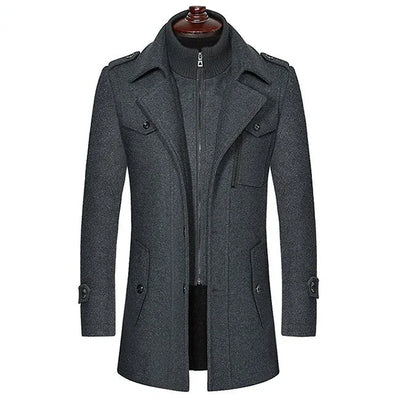 Demeron – Manteau Élégance intemporelle pour l'homme moderne