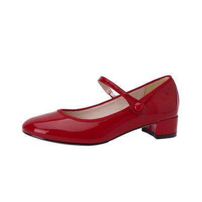 Mary Jane en cuir