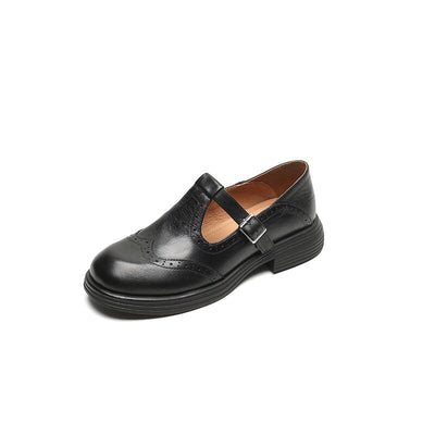 Mary Janes en Cuir Avancées
