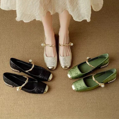 Mestelle Cuir Mary Jane