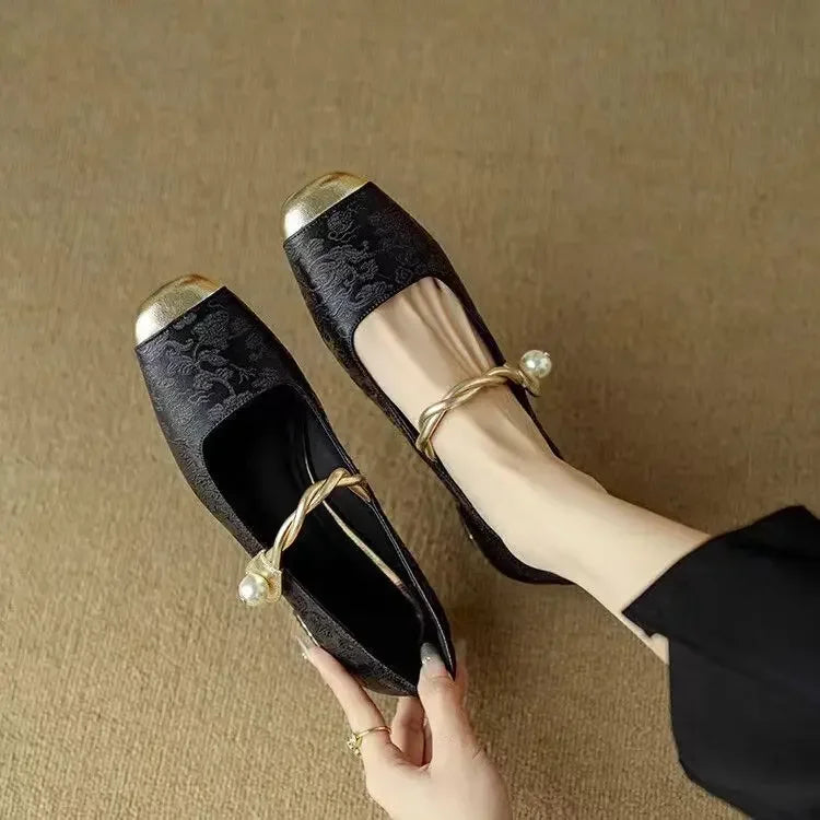 Mestelle Cuir Mary Jane