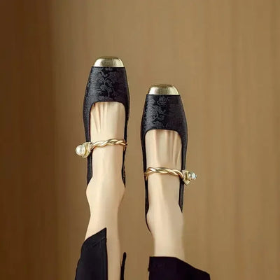Mestelle Cuir Mary Jane
