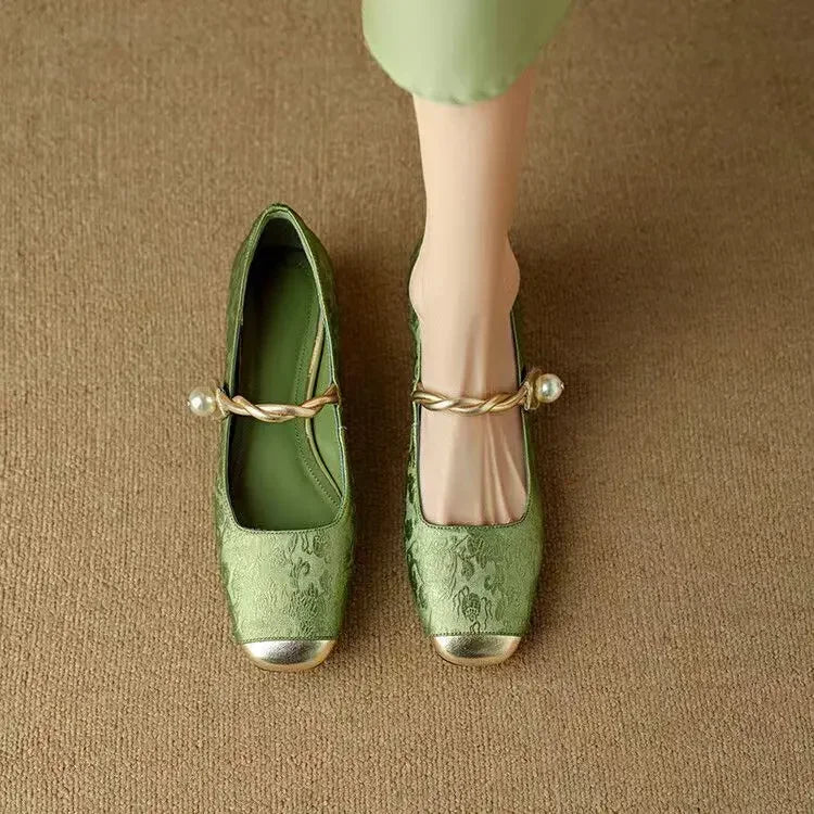 Mestelle Cuir Mary Jane