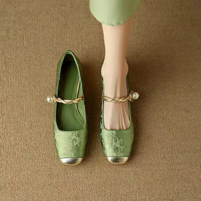 Mestelle Cuir Mary Jane