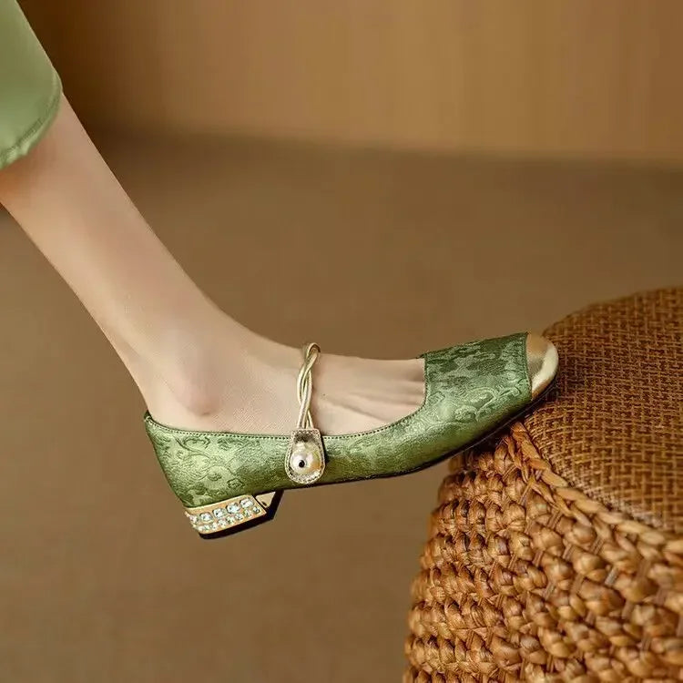 Mestelle Cuir Mary Jane