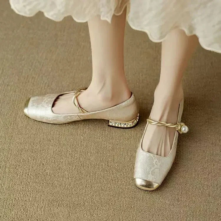 Mestelle Cuir Mary Jane