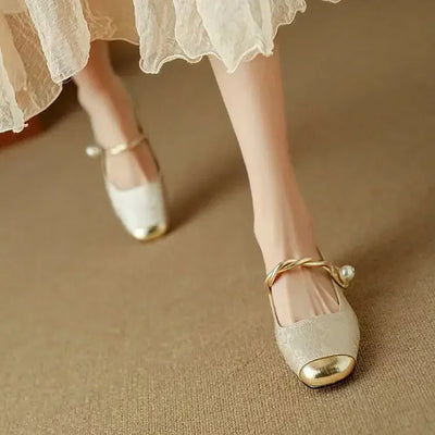 Mestelle Cuir Mary Jane