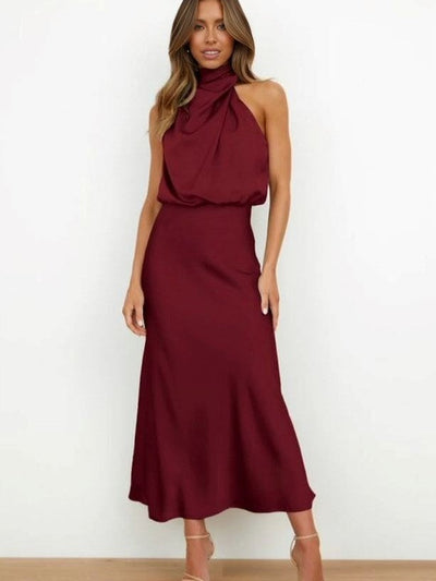Grace™ | Robe en Soie Élégante