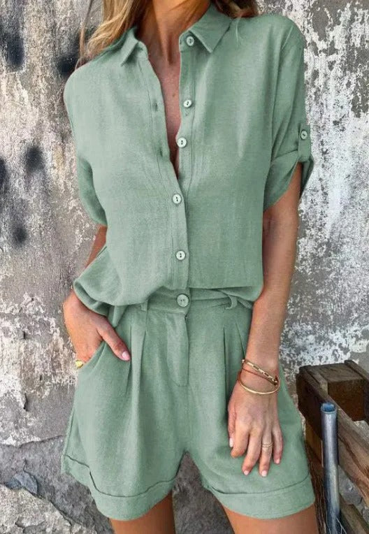 Linnea™ | Ensemble en Lin Léger et Élégant