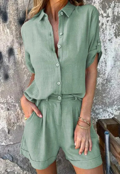 Linnea™ | Ensemble en Lin Léger et Élégant
