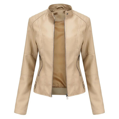 MP | Veste en cuir élégante et à la mode