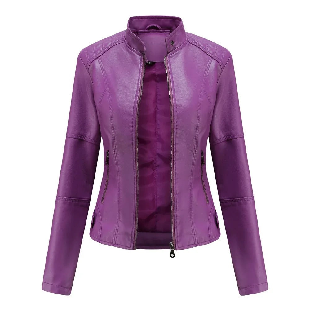 MP | Veste en cuir élégante et à la mode