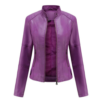 MP | Veste en cuir élégante et à la mode
