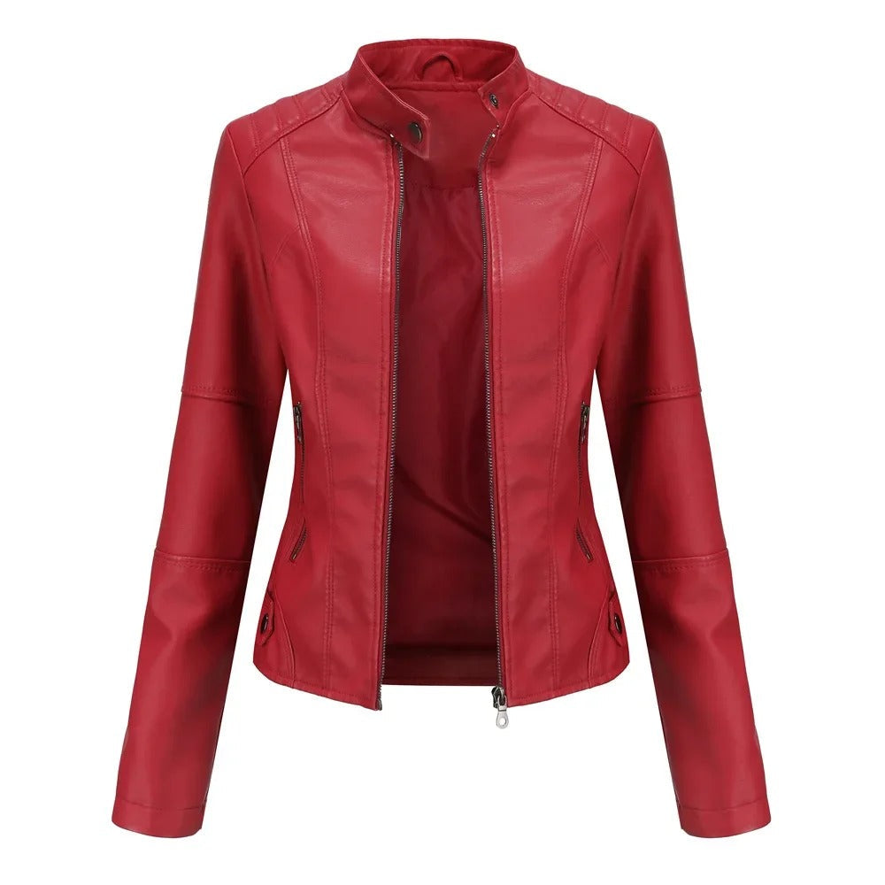 MP | Veste en cuir élégante et à la mode