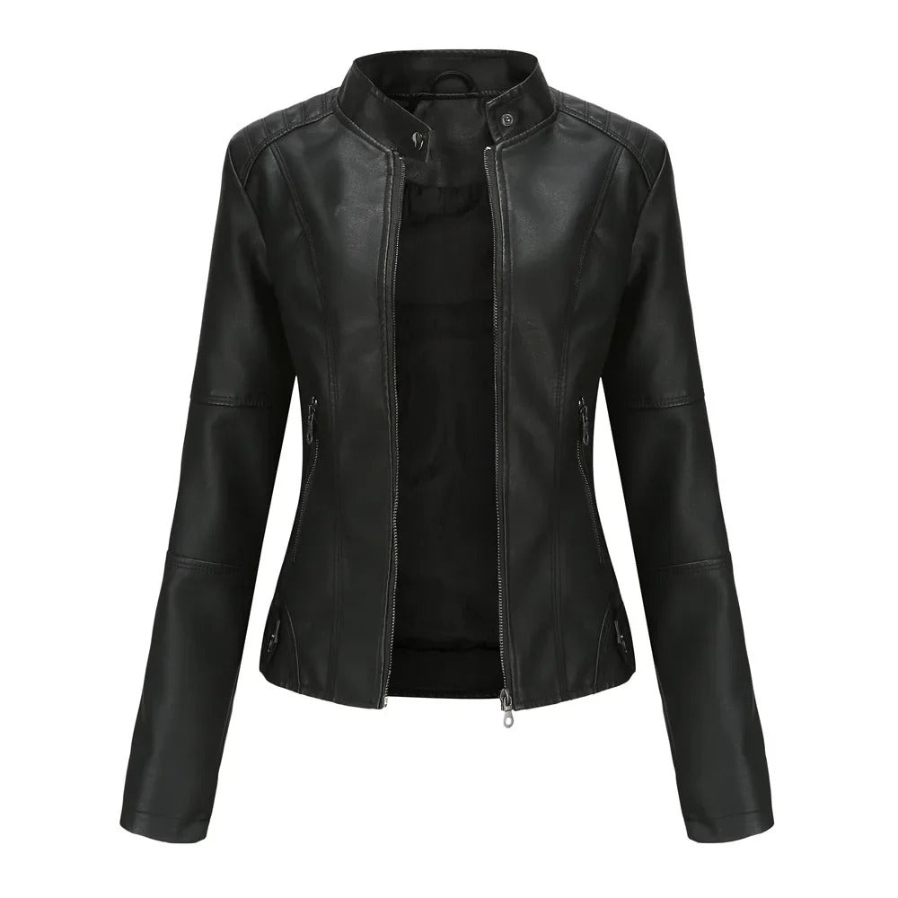 MP | Veste en cuir élégante et à la mode