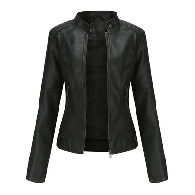 MP | Veste en cuir élégante et à la mode