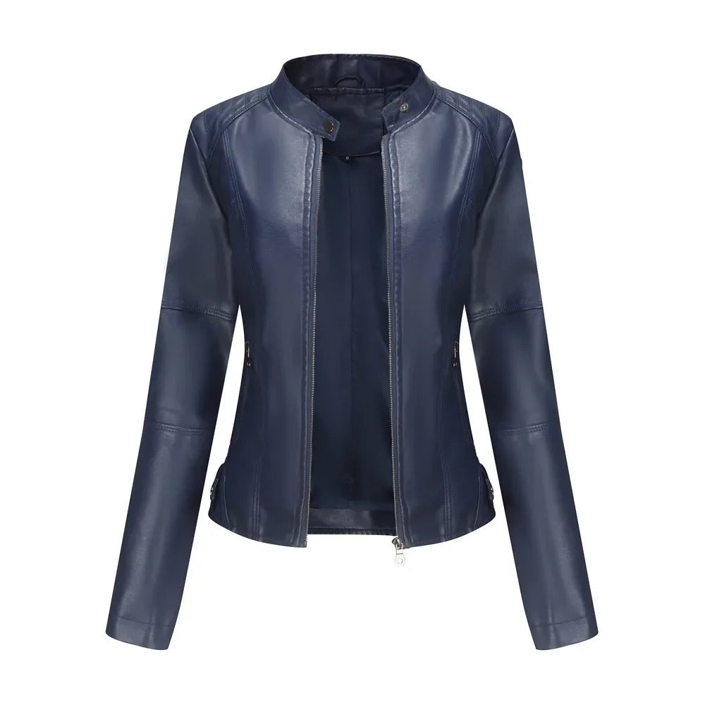 MP | Veste en cuir élégante et à la mode