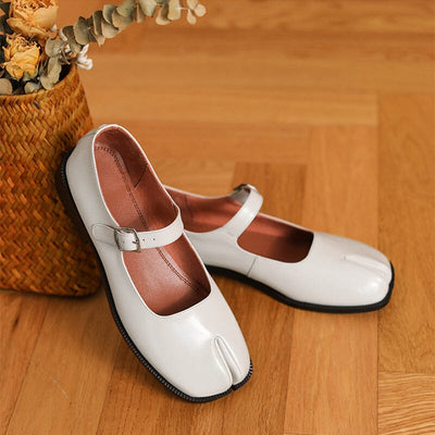 Martha Cuir Mary Janes