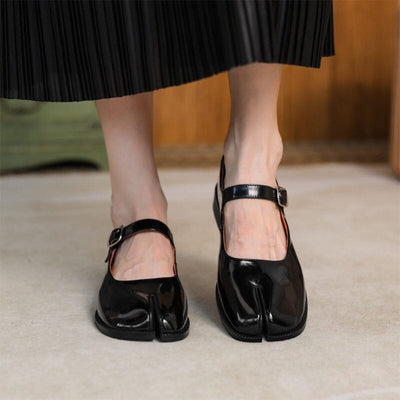 Martha Cuir Mary Janes