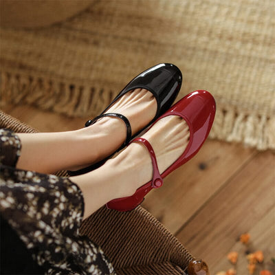Mary Jane en cuir