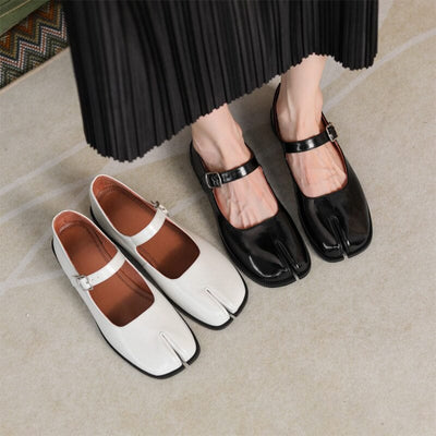 Martha Cuir Mary Janes