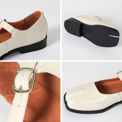 Martha Cuir Mary Janes